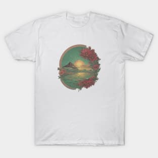 Daisies Minimalist Retro Vintage Positive Flora T-Shirt